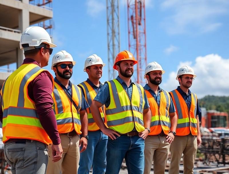 Warrior Construction team at an Oahu job site