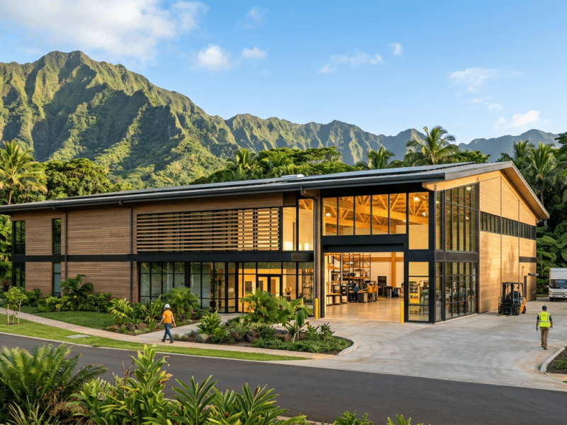 Designing Warehouse Spaces in Oahu