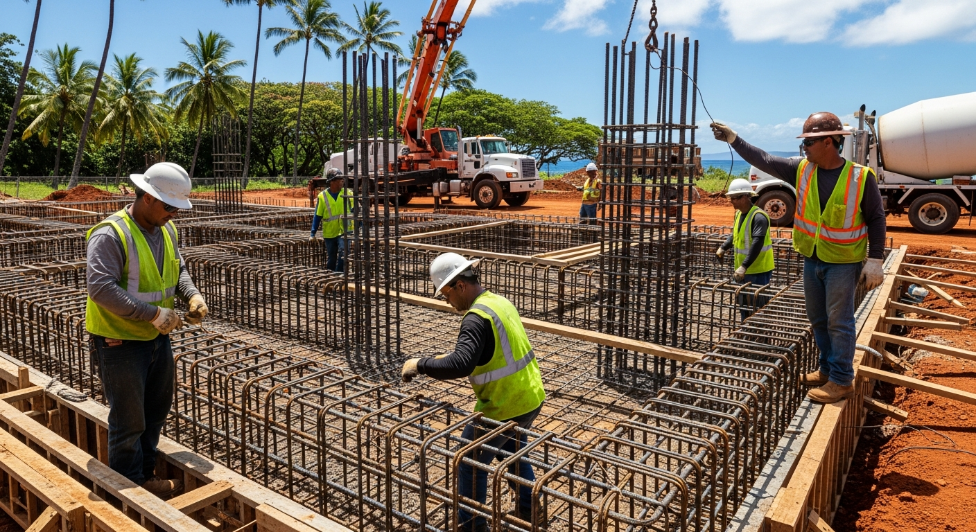 Concrete Foundations — Warrior Construction Hawaii