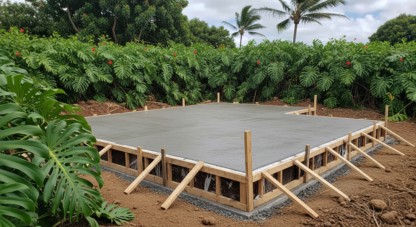 Concrete Foundations — Warrior Construction Hawaii