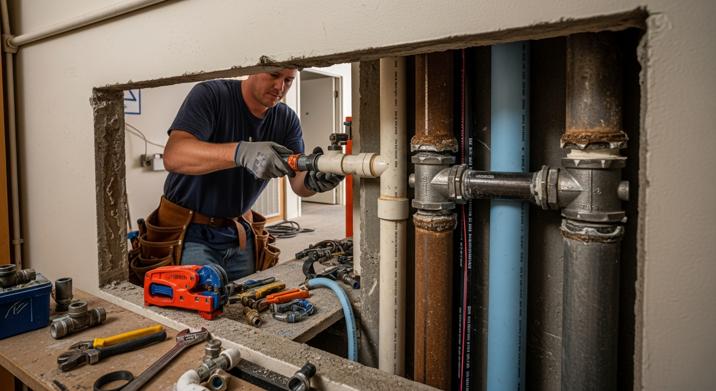 Dwv Repipes — Warrior Construction Hawaii