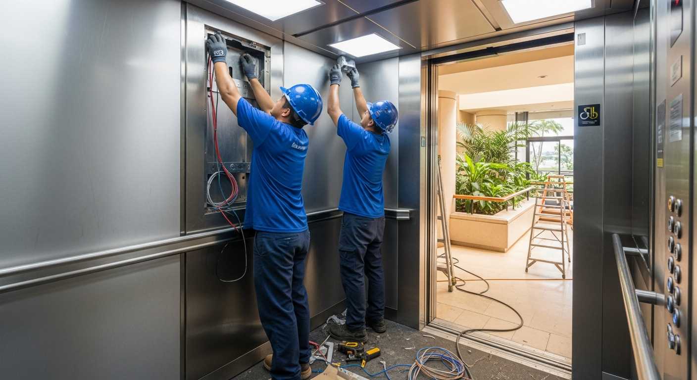 Elevator Modernization — Warrior Construction Hawaii