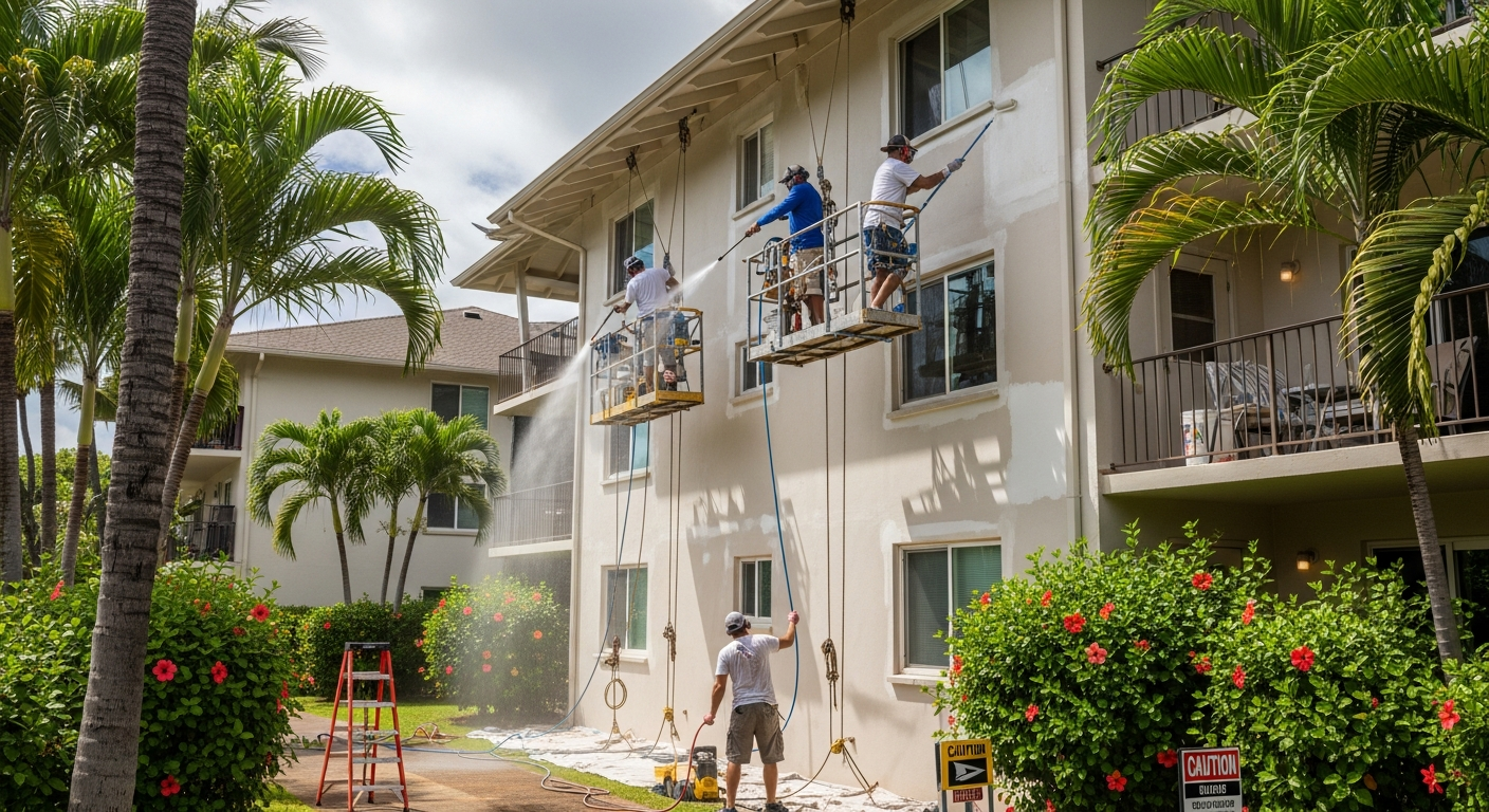 Exterior Painting — Warrior Construction Hawaii