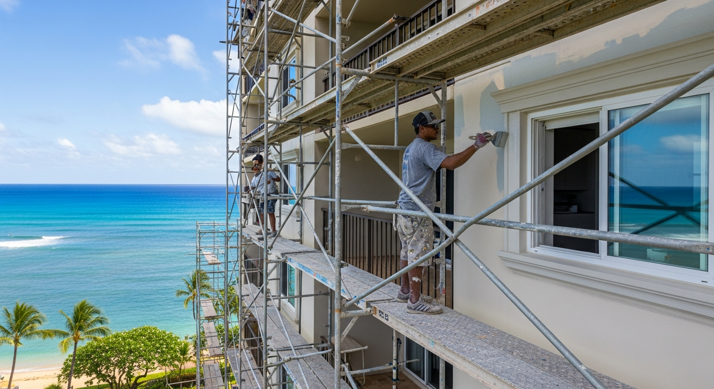Exterior Painting — Warrior Construction Hawaii