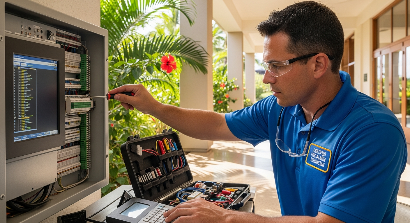 Fire Alarm Upgrades — Warrior Construction Hawaii