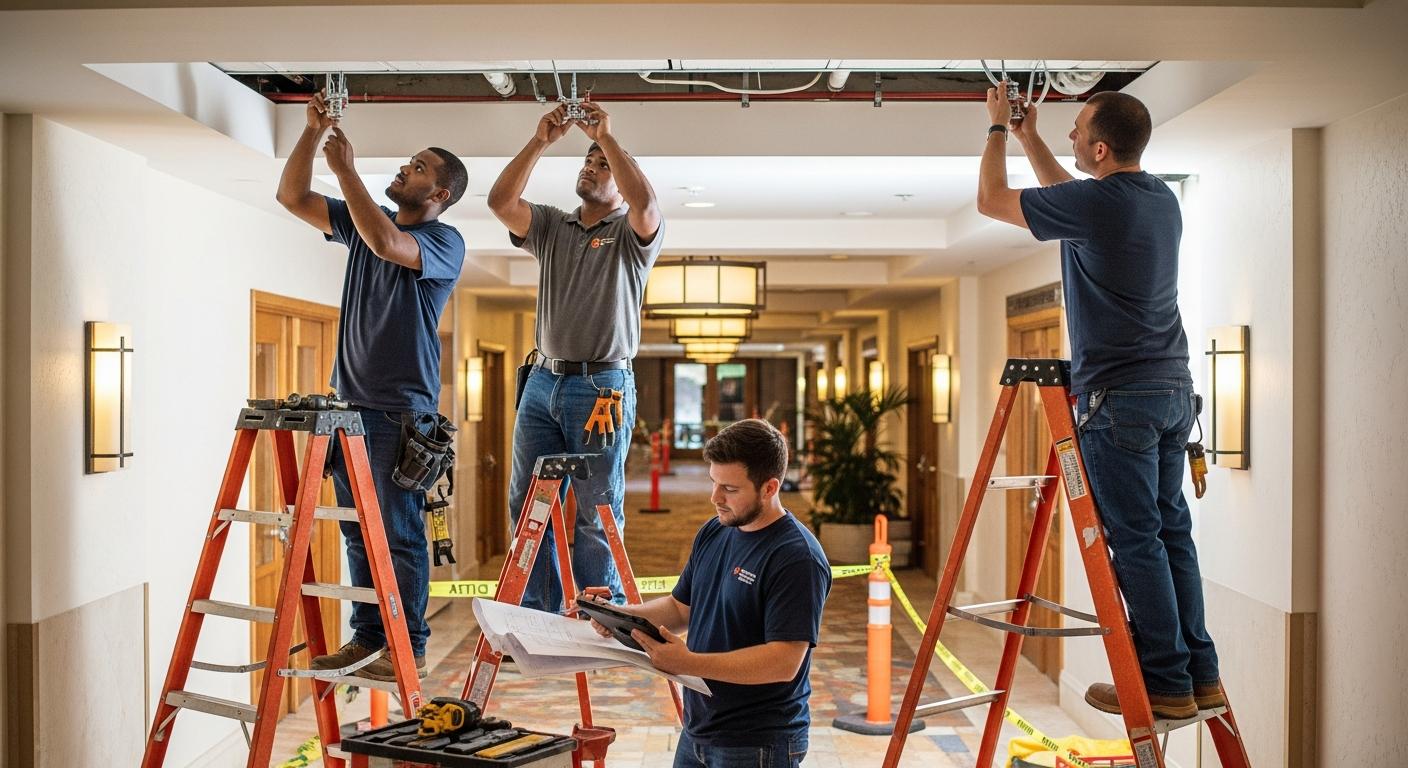 Fire Sprinkler Upgrades — Warrior Construction Hawaii