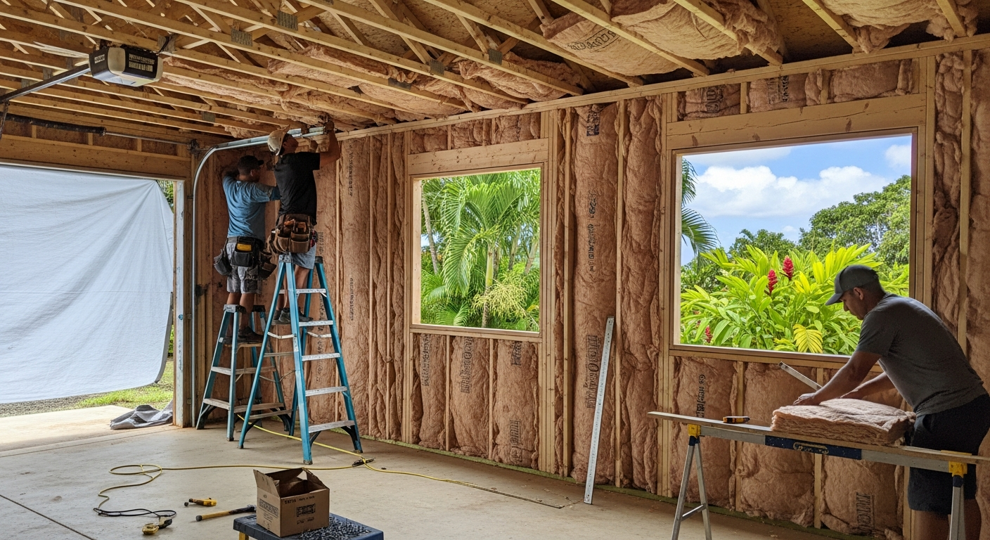 Garage Conversions — Warrior Construction Hawaii