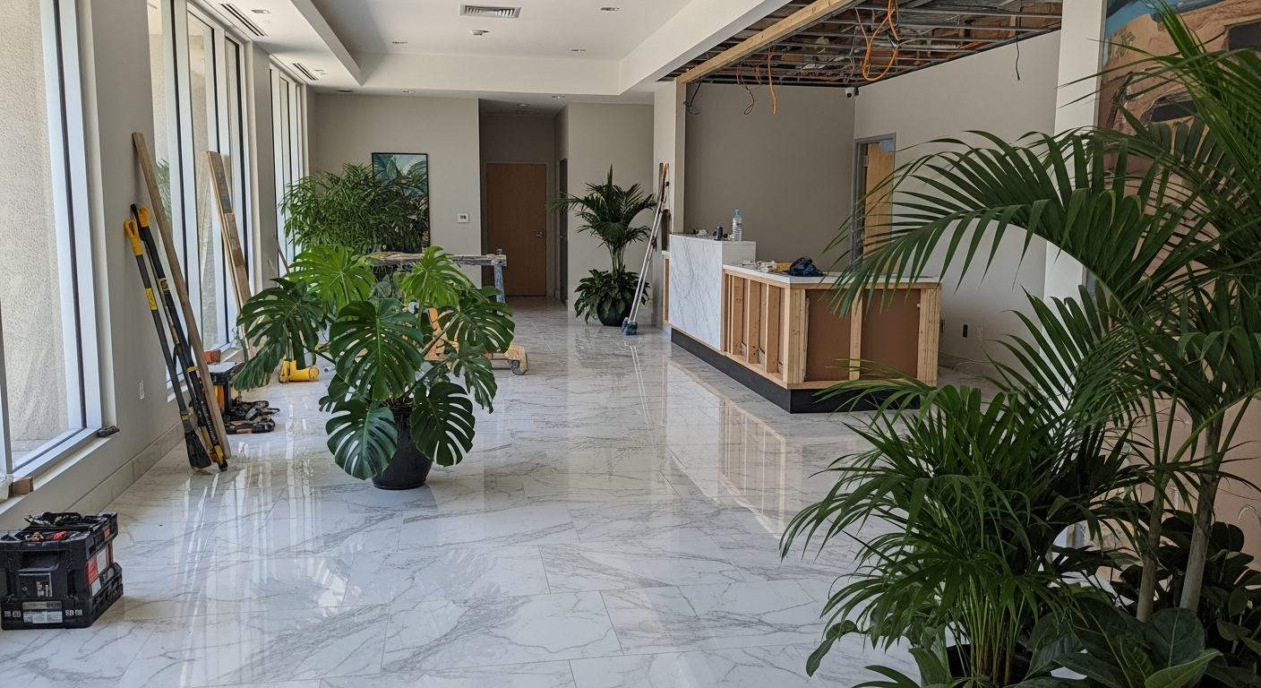 Lobby Renovations — Warrior Construction Hawaii