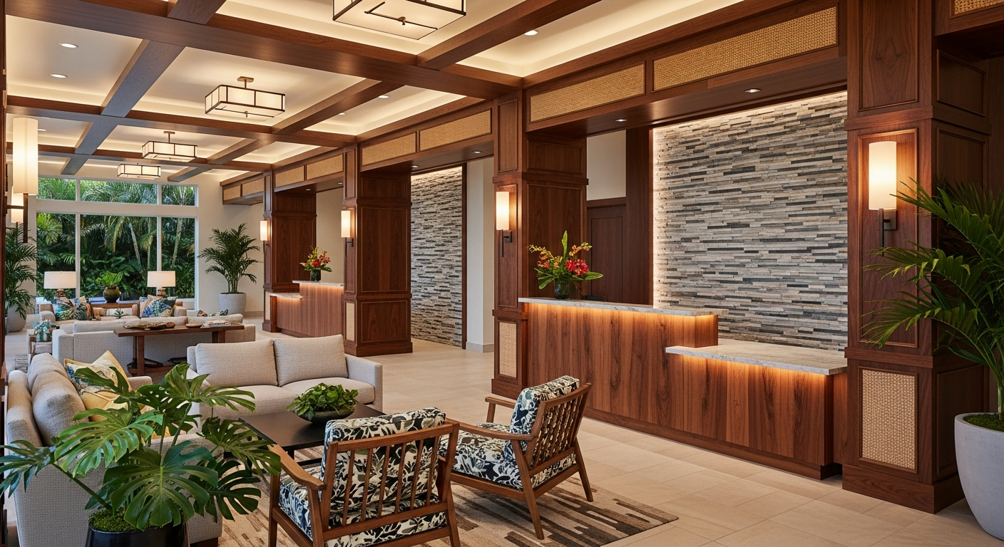 Lobby Renovations — Warrior Construction Hawaii
