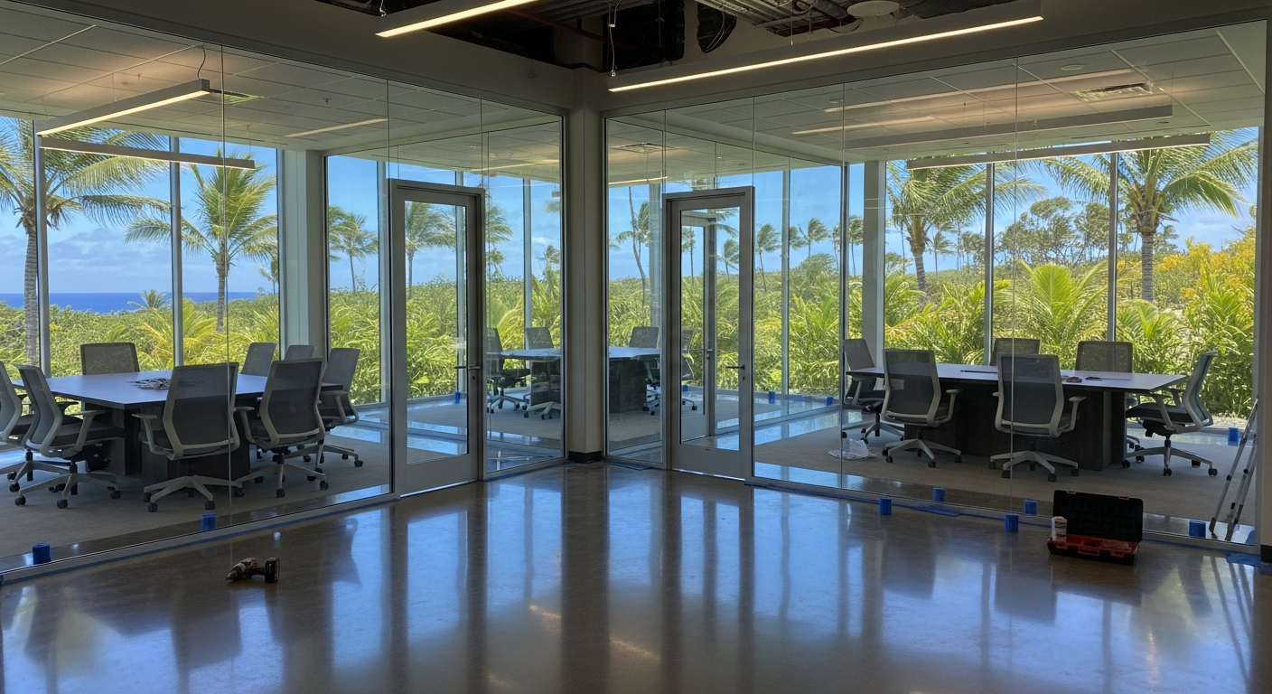 Office Construction — Warrior Construction Hawaii