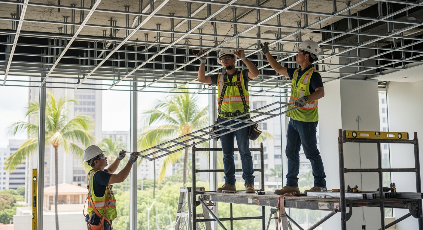 Office Construction — Warrior Construction Hawaii
