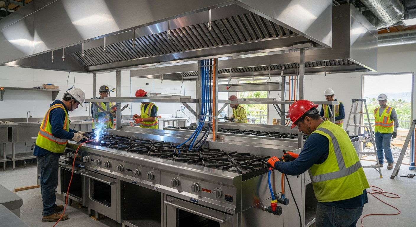 Restaurant Construction — Warrior Construction Hawaii