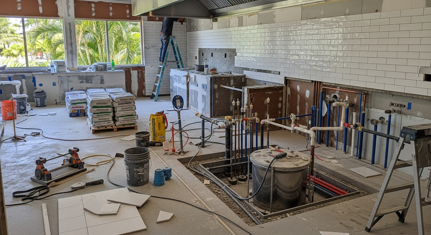 Restaurant Construction — Warrior Construction Hawaii