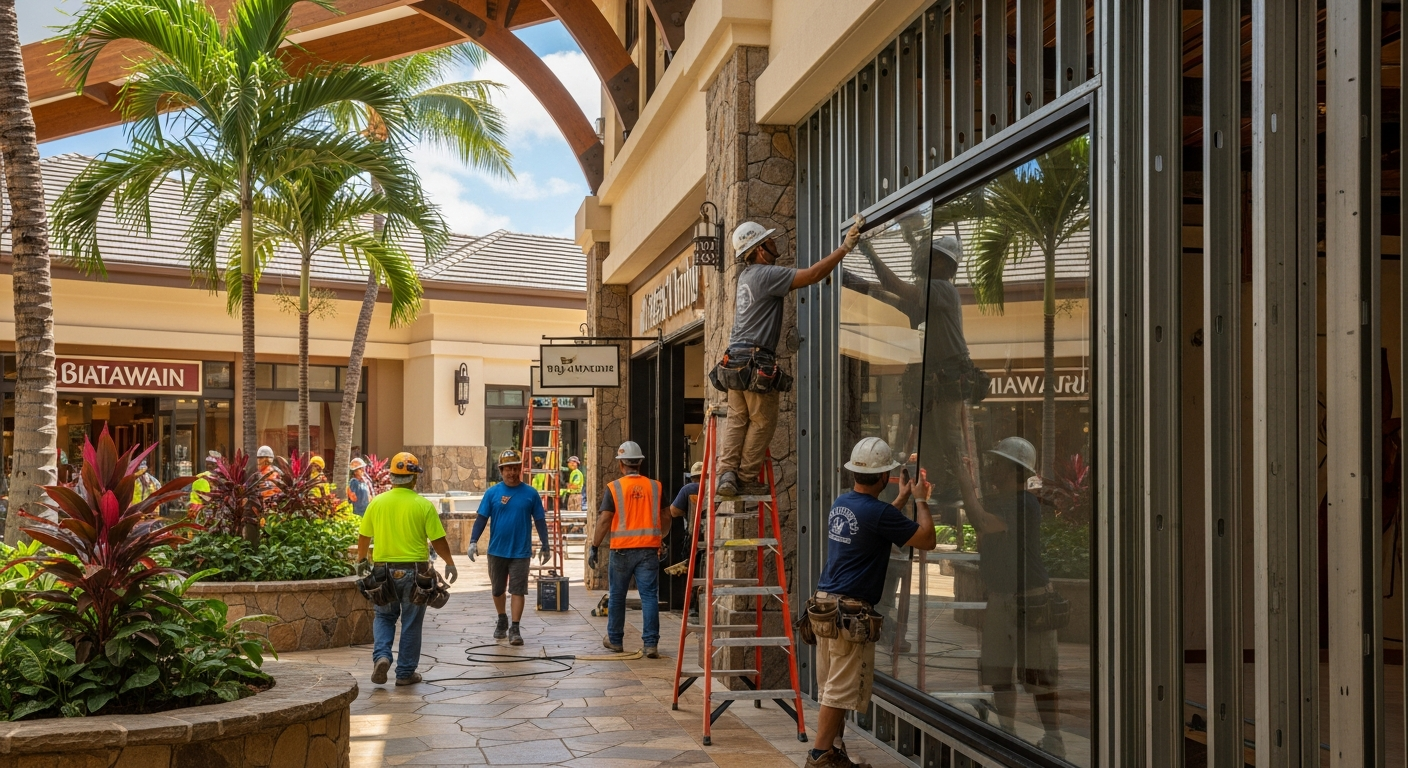 Retail Construction — Warrior Construction Hawaii