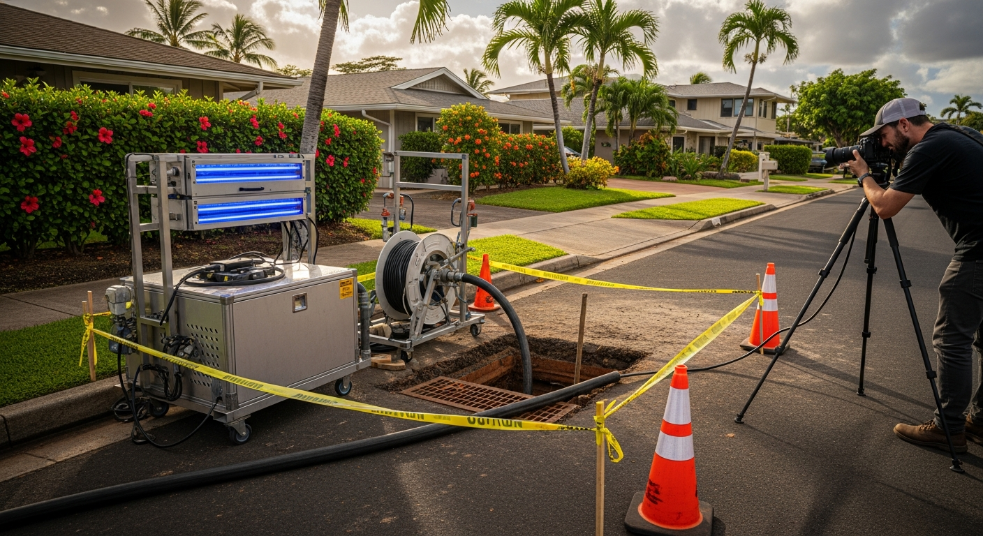 Sewer Line Replacement — Warrior Construction Hawaii