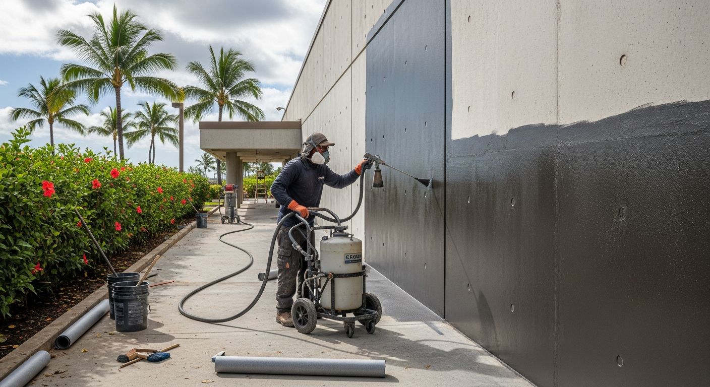 Waterproofing Envelope — Warrior Construction Hawaii