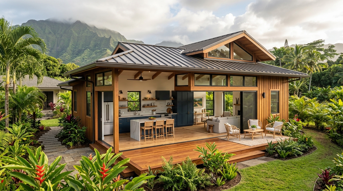 ADU Builder in Hanalei — featured project by Warrior Construction Hawaii