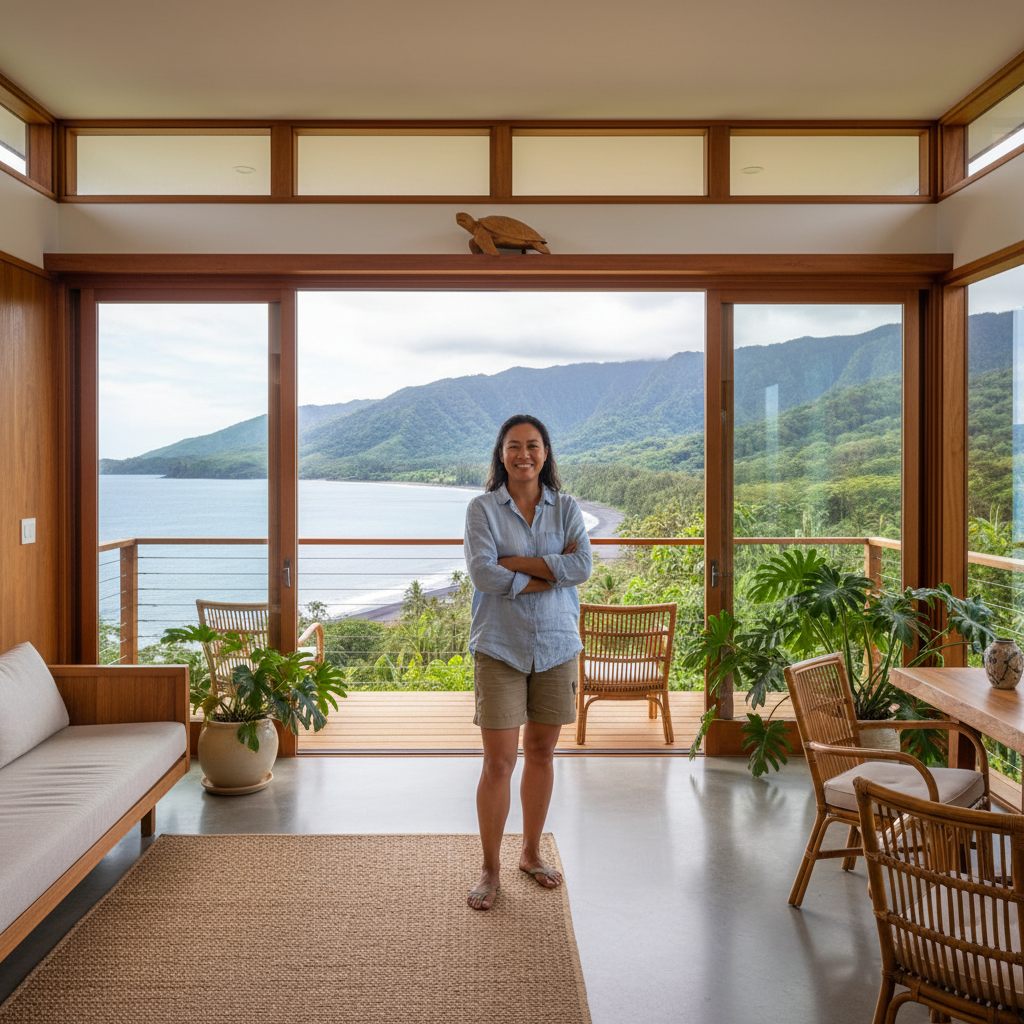 Finished adu builder in Hilo, Hawai'i (Big Island)