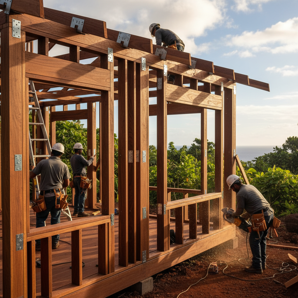 ADU Builder project in Kailua-Kona - Warrior Construction Hawaii