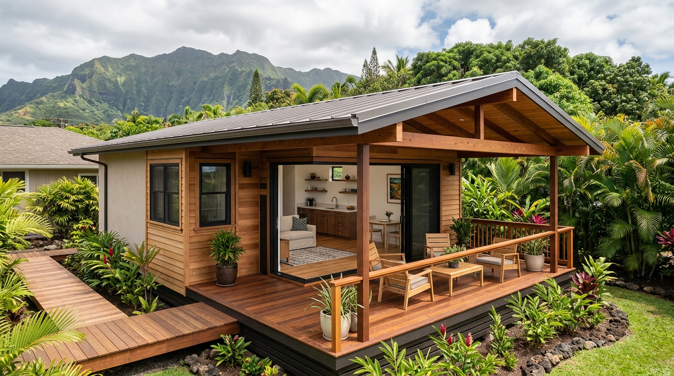 ADU Builder in Kaneohe — featured project by Warrior Construction Hawaii