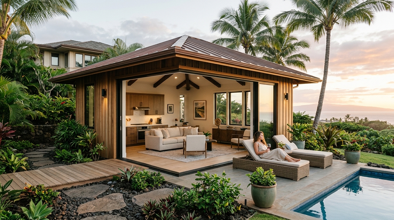 ADU Builder in Kapalua — featured project by Warrior Construction Hawaii