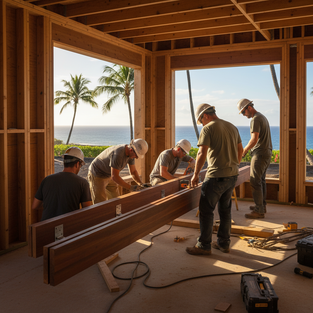 ADU Builder project in Kapalua - Warrior Construction Hawaii