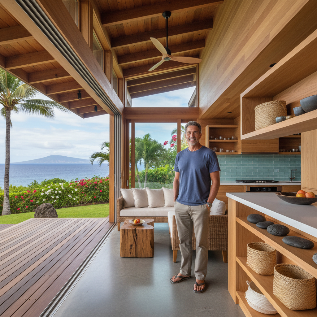 Finished adu builder in Lanai City, Lana'i