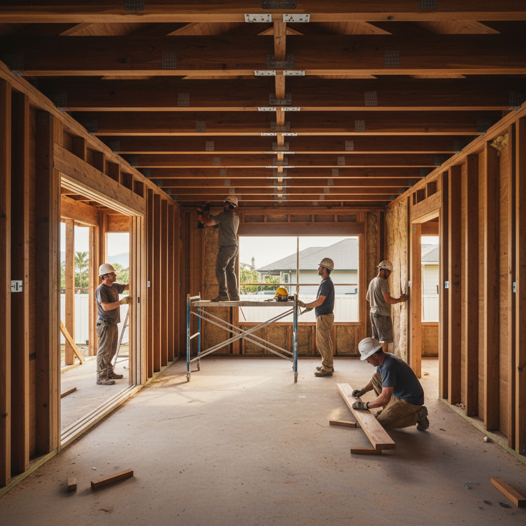 ADU Builder project in Lihue - Warrior Construction Hawaii