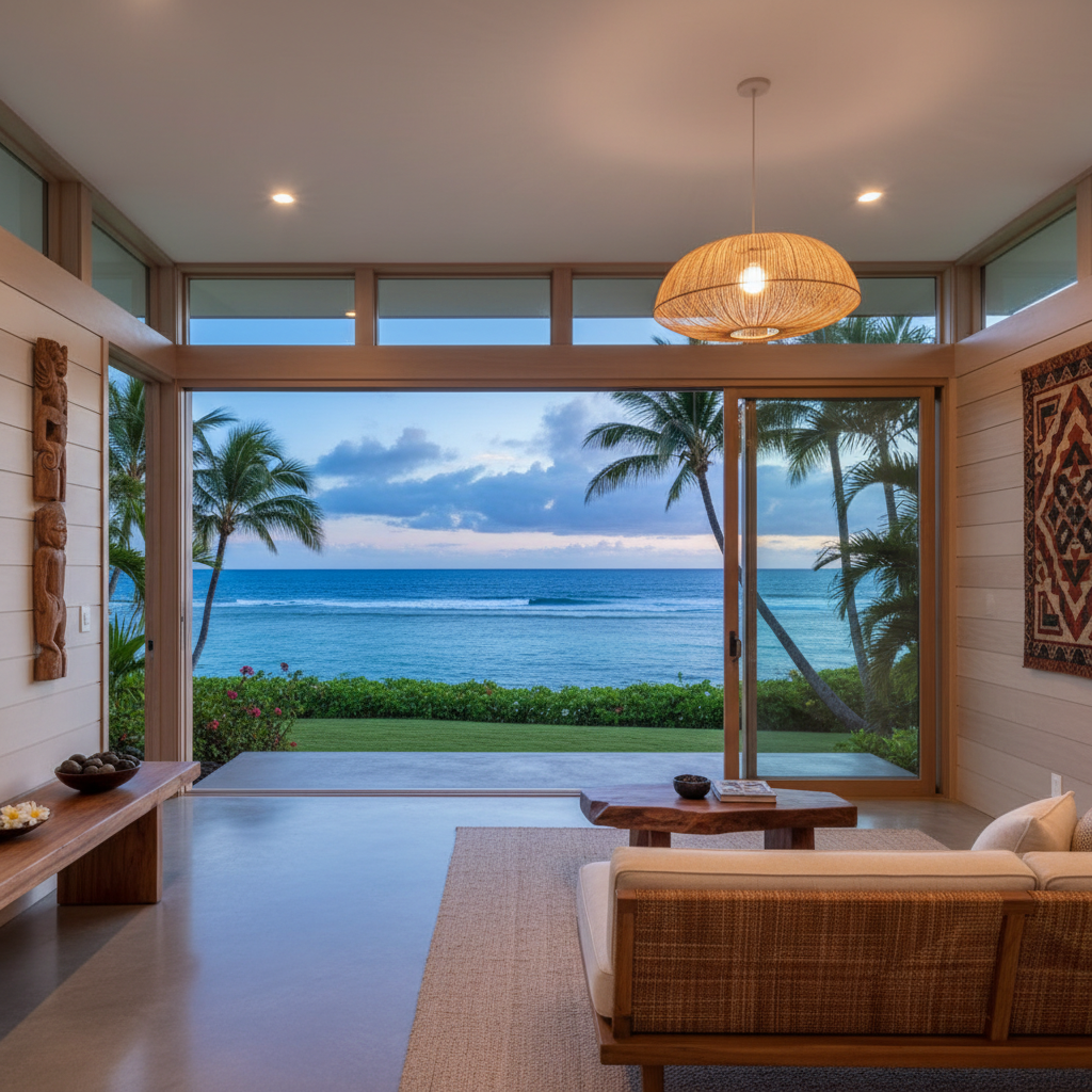 Finished adu builder in Po'ipu, Kaua'i