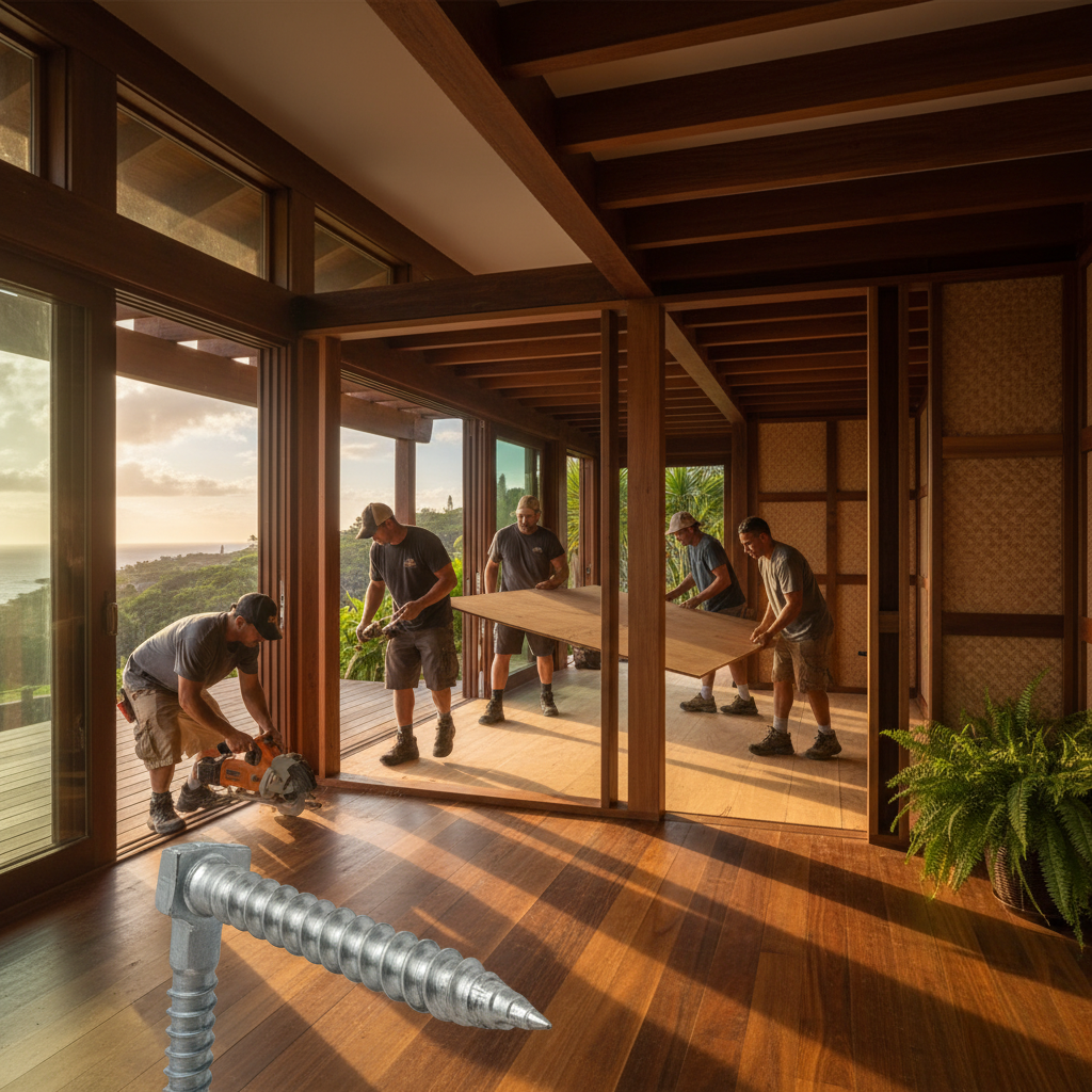 ADU Builder project in Princeville - Warrior Construction Hawaii