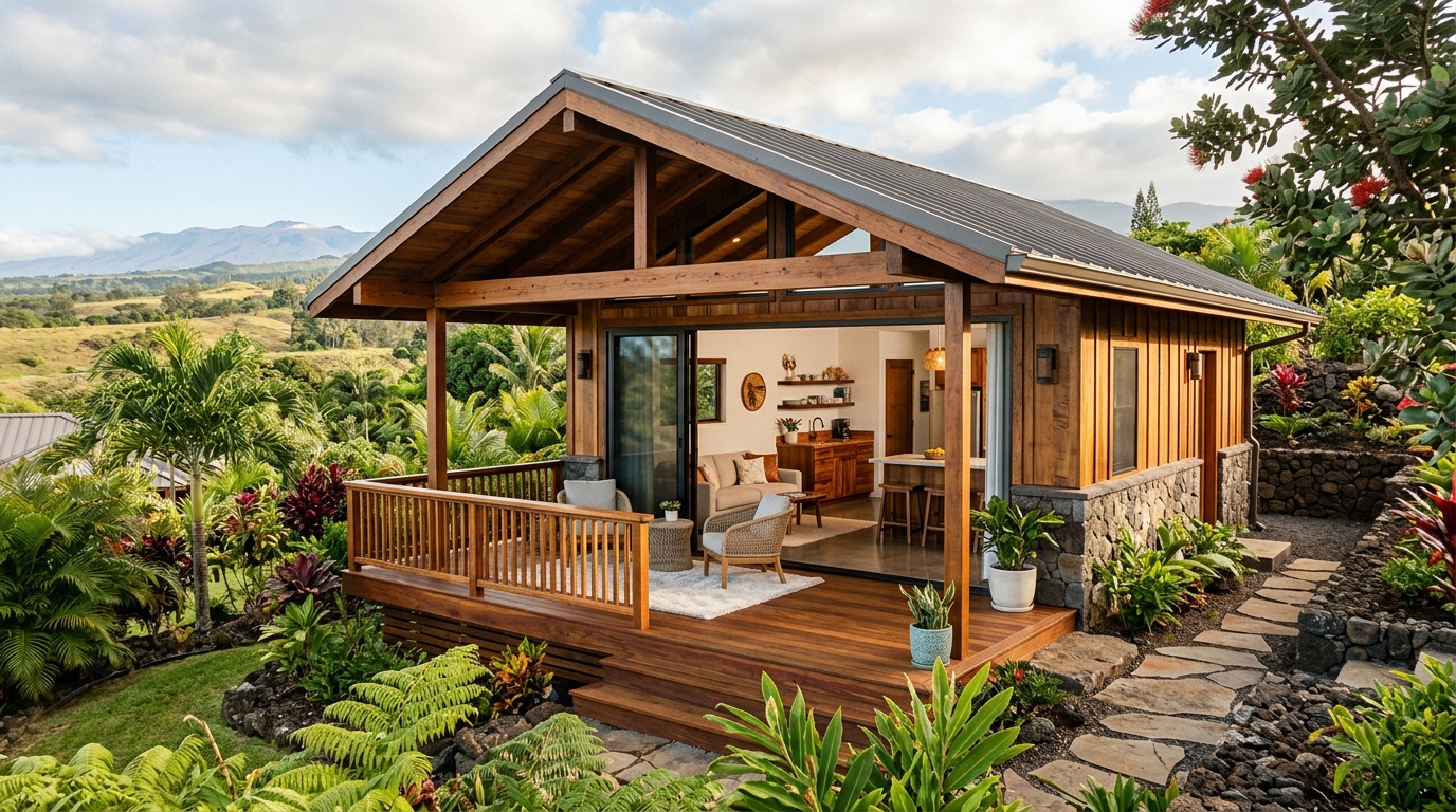 ADU Builder in Waimea — featured project by Warrior Construction Hawaii