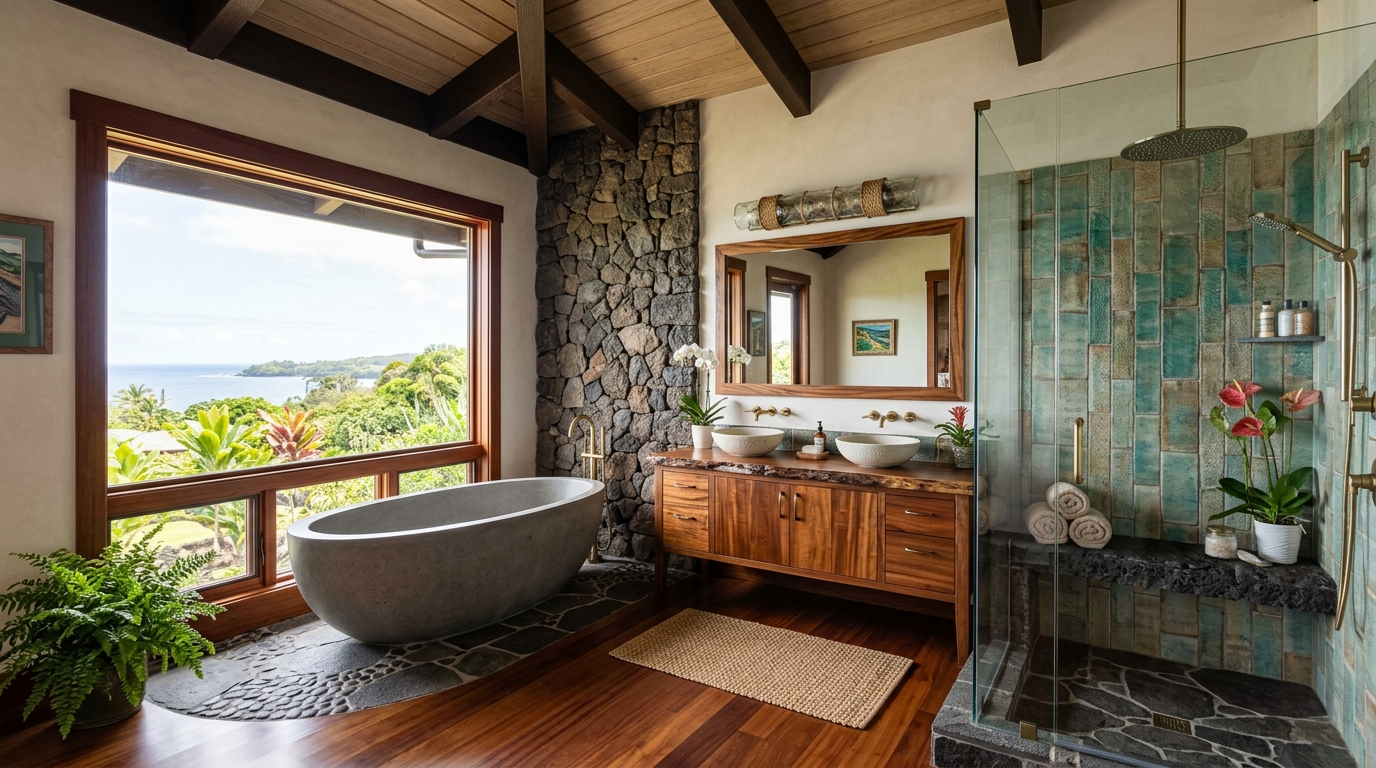 Bathroom Remodel in Hilo — featured project by Warrior Construction Hawaii