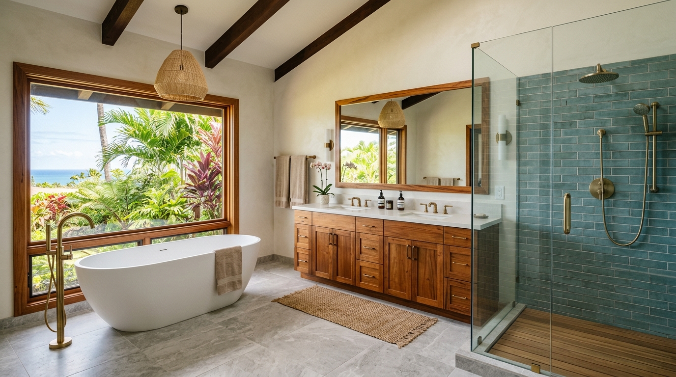 Bathroom Remodel in Honolulu — featured project by Warrior Construction Hawaii