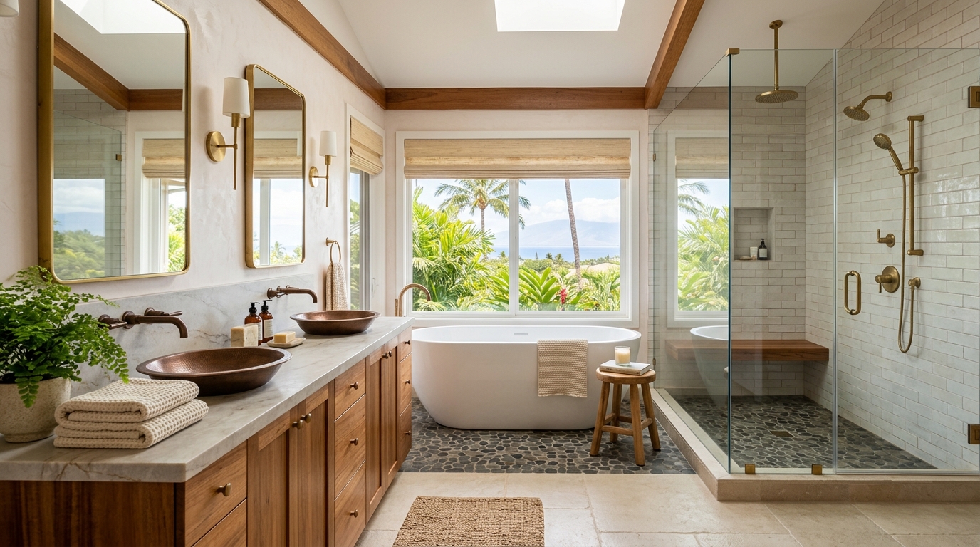 Bathroom Remodel in Kahului — featured project by Warrior Construction Hawaii