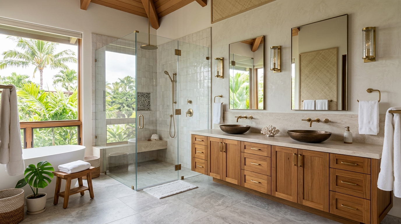 Bathroom Remodel in Kapolei — featured project by Warrior Construction Hawaii
