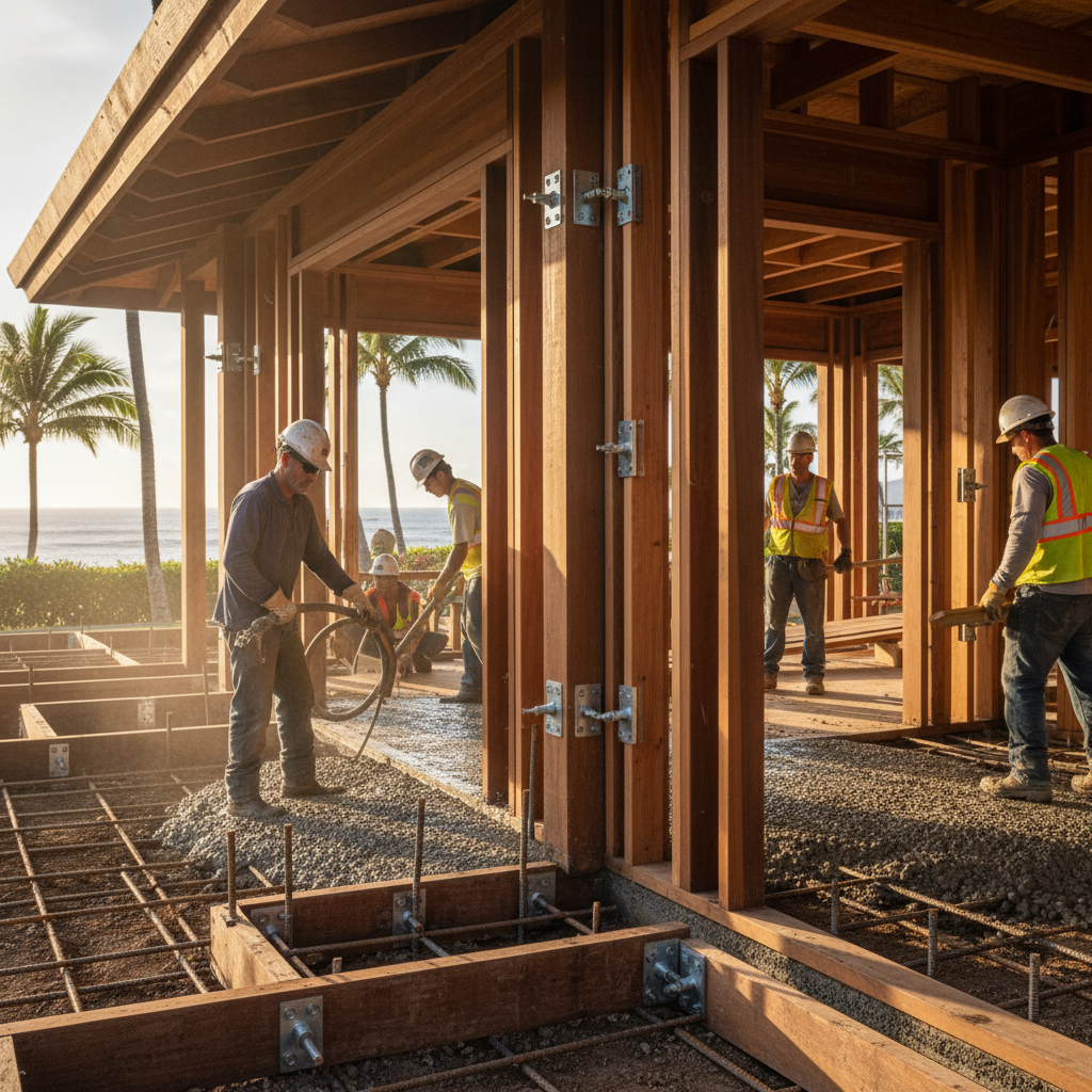 Concrete Contractor project in Hawaii Kai - Warrior Construction Hawaii