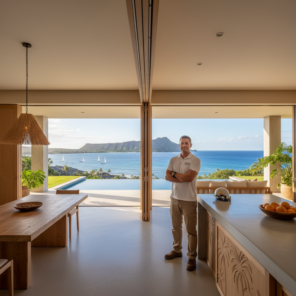 Finished concrete contractor in Hawaii Kai, O'ahu