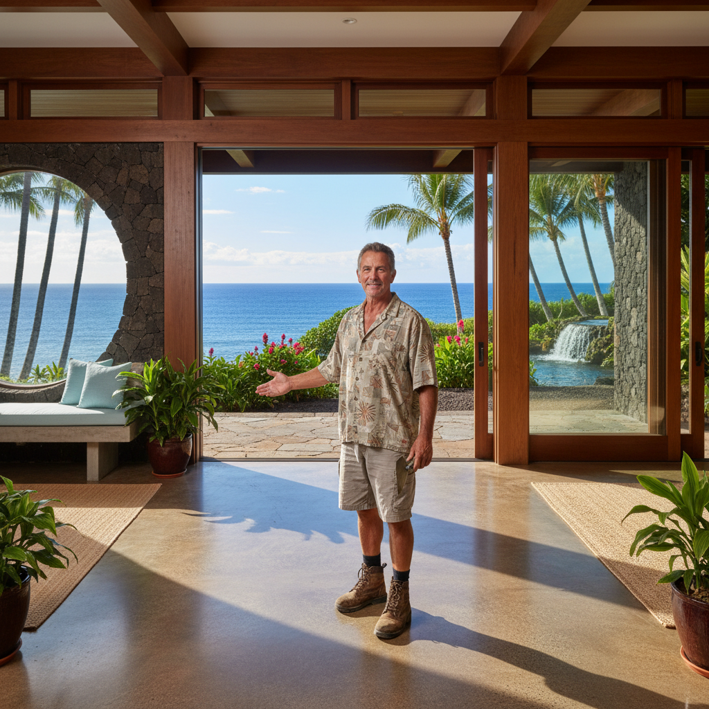 Finished concrete contractor in Hilo, Hawai'i (Big Island)