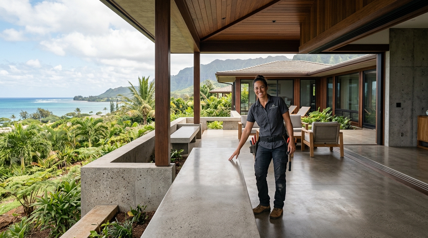 Concrete Contractor in Kapa'a — featured project by Warrior Construction Hawaii