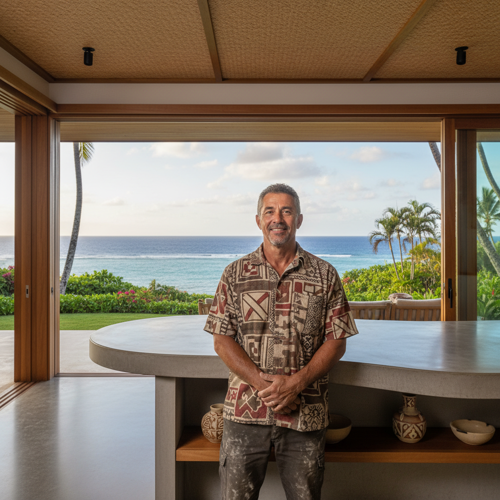 Finished concrete contractor in Kapa'a, Kaua'i