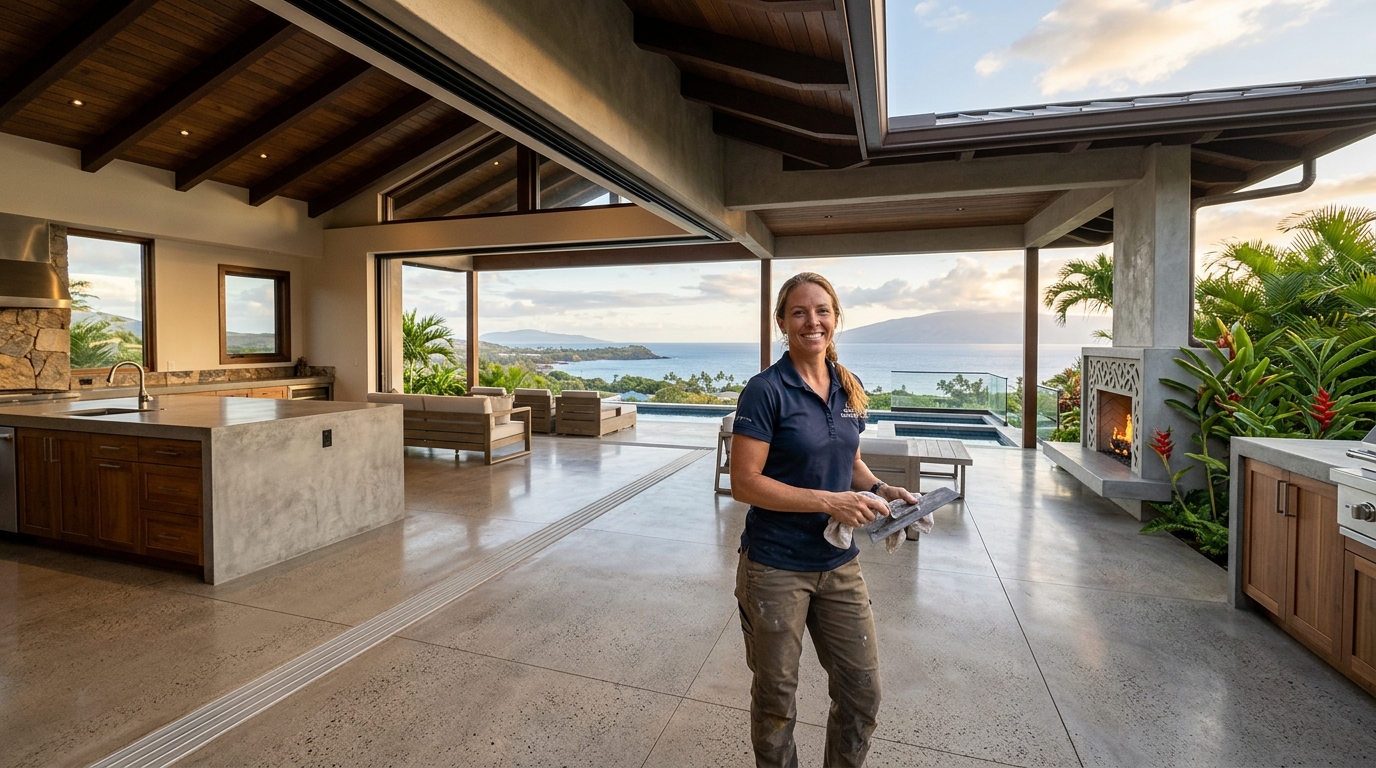 Concrete Contractor in Kapalua — featured project by Warrior Construction Hawaii
