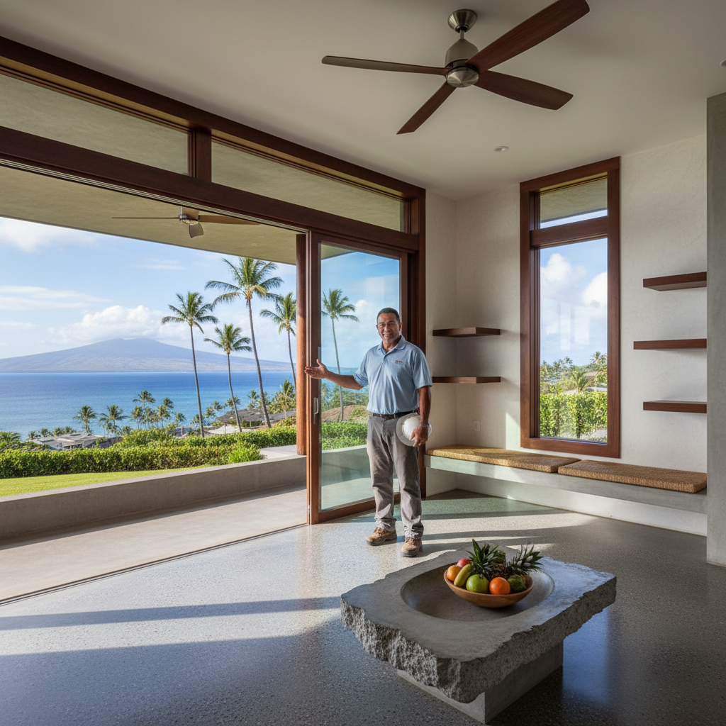 Finished concrete contractor in Kapolei, O'ahu