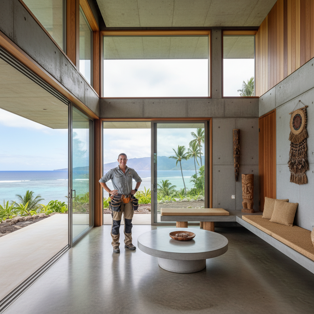 Finished concrete contractor in Kaunakakai, Moloka'i