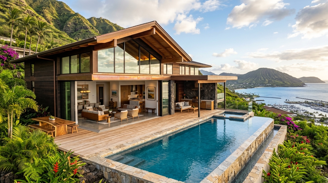 Custom Home Builder in Hawaii Kai — featured project by Warrior Construction Hawaii