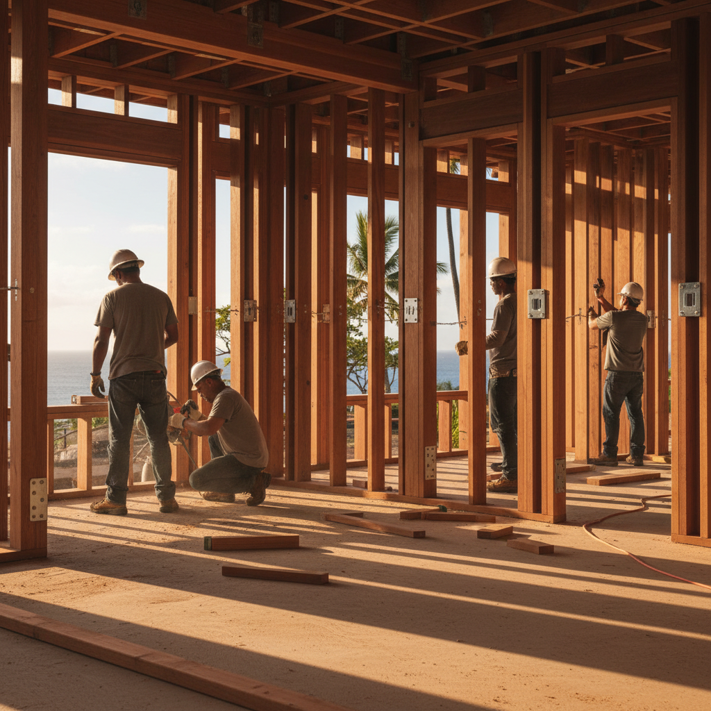 Custom Home Builder project in Honolulu - Warrior Construction Hawaii