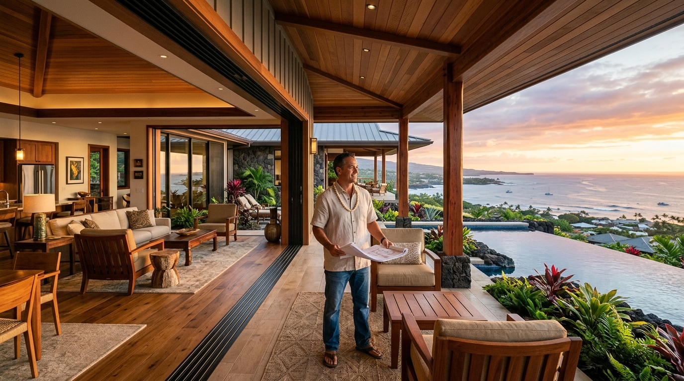 Custom Home Builder in Kailua-Kona — featured project by Warrior Construction Hawaii