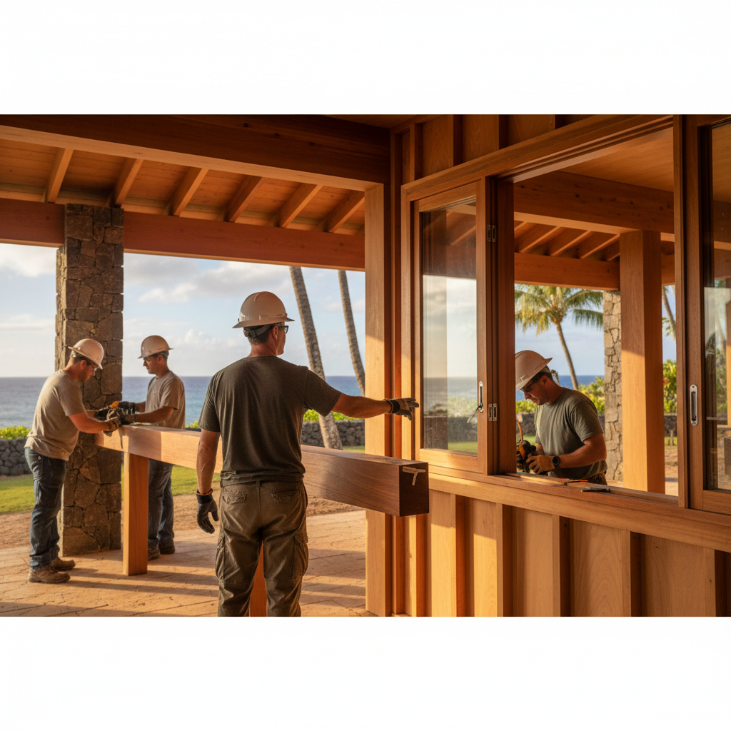 Custom Home Builder project in Lahaina - Warrior Construction Hawaii