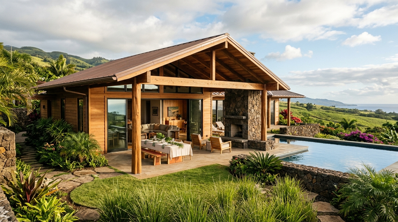 Custom Home Builder in Makawao — featured project by Warrior Construction Hawaii