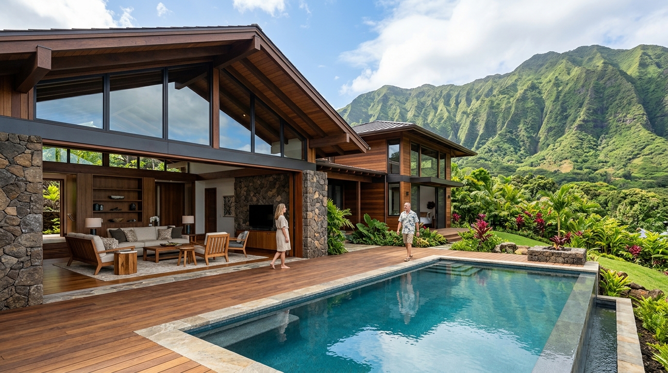 Custom Home Builder in Manoa — featured project by Warrior Construction Hawaii