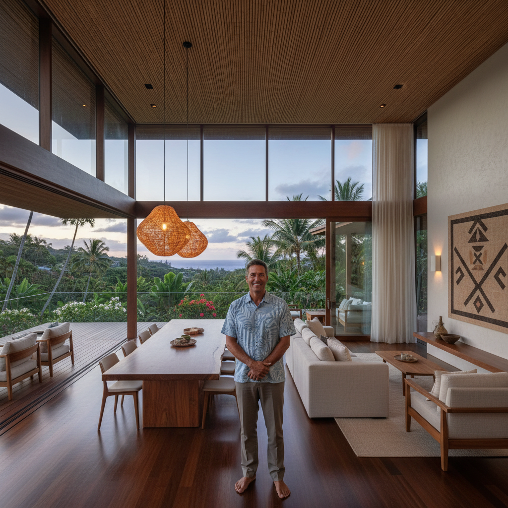 Finished custom home builder in Manoa, O'ahu